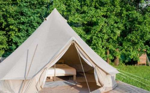 Camping Dolní Řasnice, campingpladser med telte, overnatning Liberecký kraj