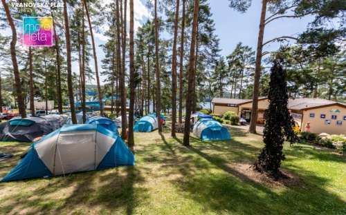 mesta za kampiranje - šotori