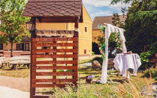 Bryllupper på gården, pension Braňany Ertsbjerge i Ústeck