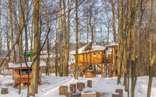 Tree House Sněžník - ubytování Dolní Morava, dovolená Orlické hory, Pardubicko
