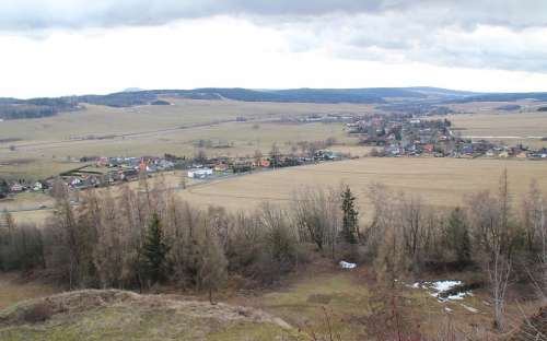 Vue de la Silésie Kočov