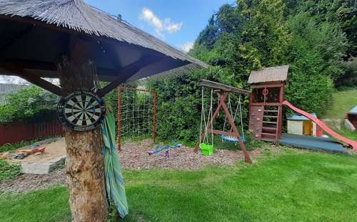 Wellness noclegi Lanšperk - domek rodzinny Dolní Dobrouč, Góry Orlickie, domki Kraj pardubicki