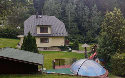 Κατάλυμα ευεξίας Lanšperk - οικογενειακό εξοχικό σπίτι Dolní Dobrouč, βουνά Orlické, εξοχικές κατοικίες περιοχή Pardubice