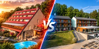 Souboj penzionů na Vranově - Gaudeo VS Penzion M Resort