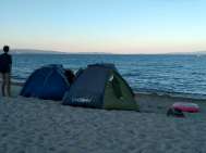 Græsk camping i naturen