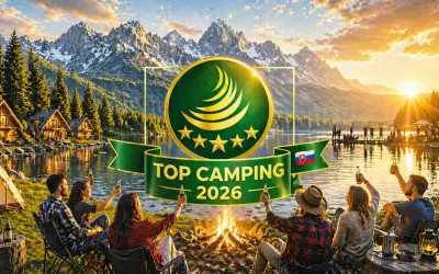 Nelepší kempy Slovensko 2026 - TOP camping