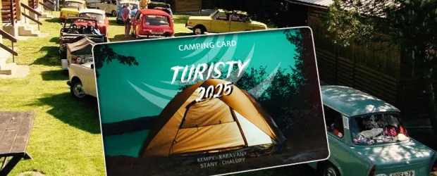 Kempingova karta TURISTY - slevy pro skupiny a skoly