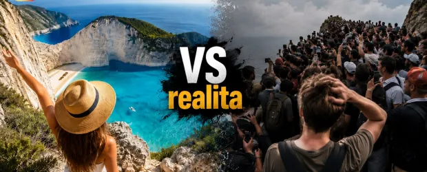 Vacation - Instagram VS reality - tourist traps